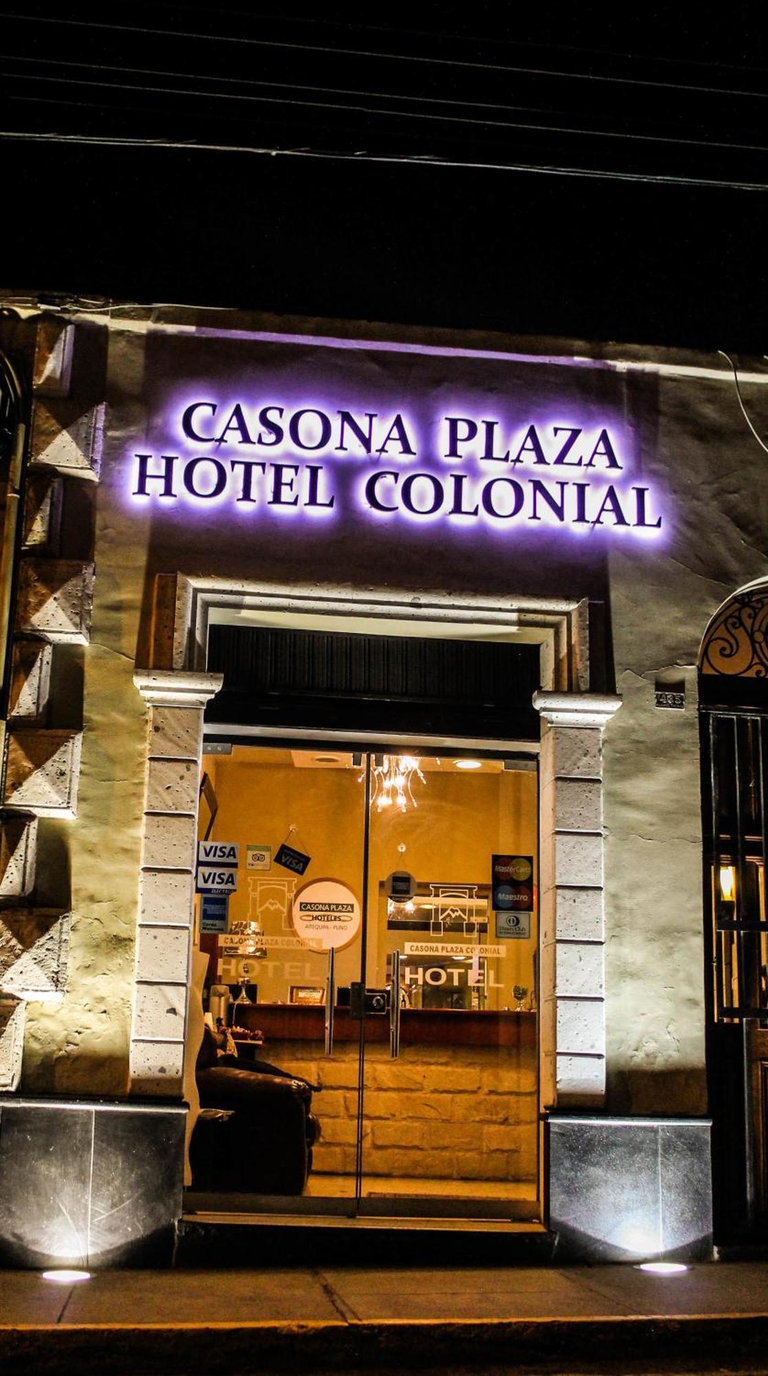 Casona Plaza Hotel Colonial Arequipa Dış mekan fotoğraf